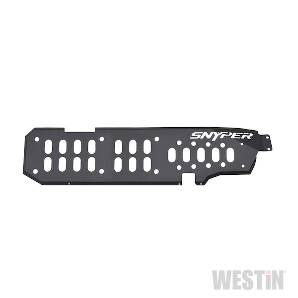 Westin Automotive 07-17 WRANGLER UNLIMITED TEXTURED BLACK GAS TANK SKID PLATE 42-21055 - main